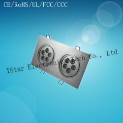 10×1w led COB spot light