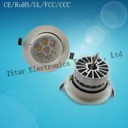 7×2w led COB spot light