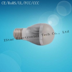 3×1w led 球泡灯