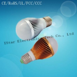 5×1w led  bulb light