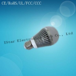 5×1w led  bulb light